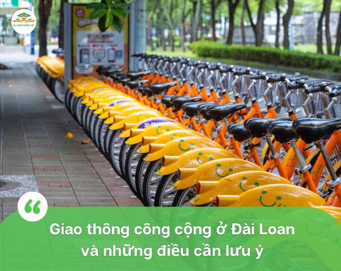 Giao thông công cộng ở Đài Loan và những điều cần lưu ý !