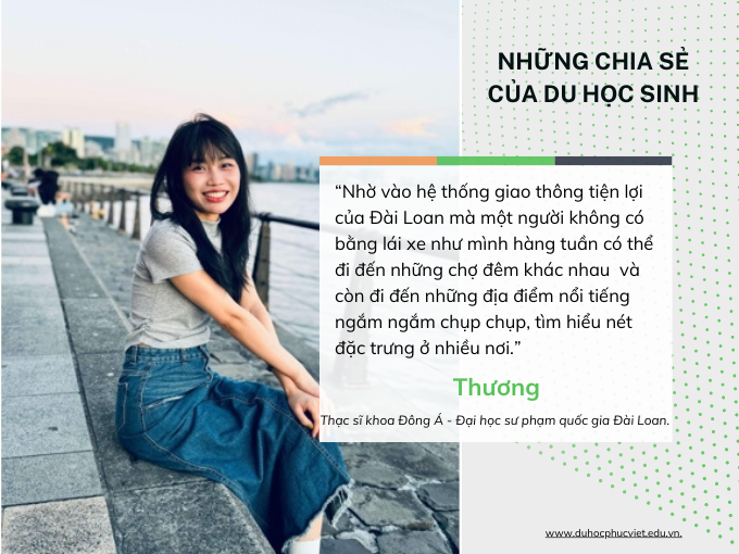 Tâm sự cuộc sống sinh viên ở Đài Loan, Thương – khoa Đông Á trường Đại học sư phạm quốc gia Đài Loan